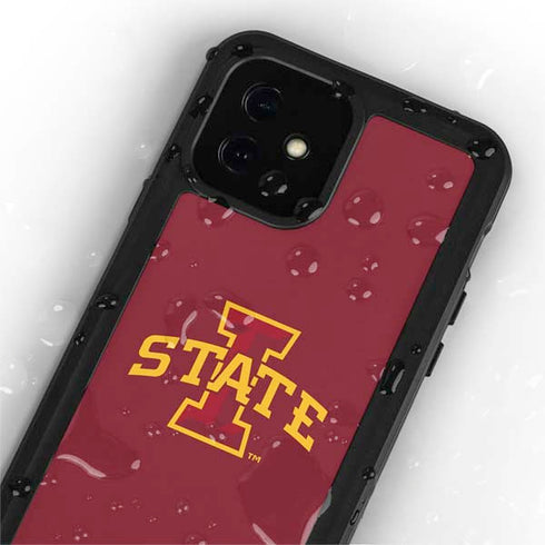 Iowa State University Primary Logo iPhone 12 Waterproof Case