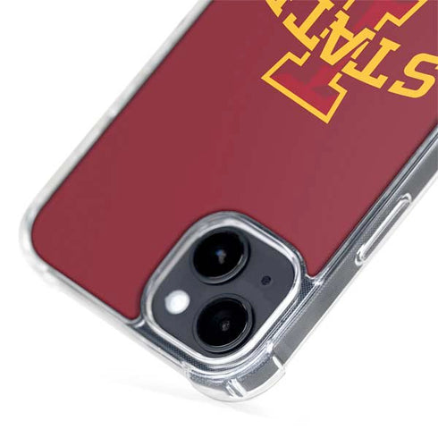 Iowa State University Primary Logo iPhone 15 MagSafe Case