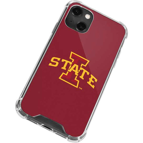 Iowa State University Primary Logo iPhone 14 Plus Clear Case