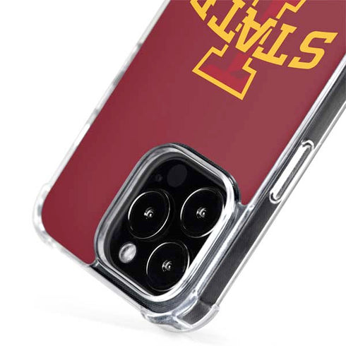 Iowa State University Primary Logo iPhone 15 Pro MagSafe Case