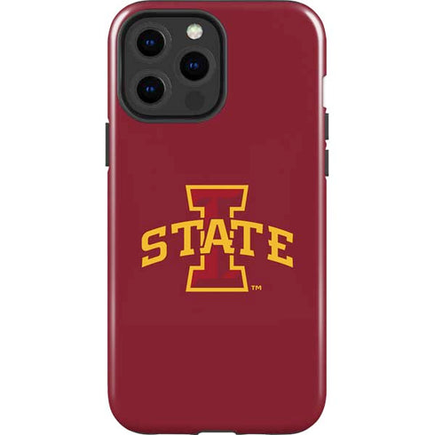 Iowa State University Primary Logo iPhone 15 Pro Max Impact Case