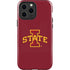 Iowa State University Primary Logo iPhone 15 Pro Max Impact Case
