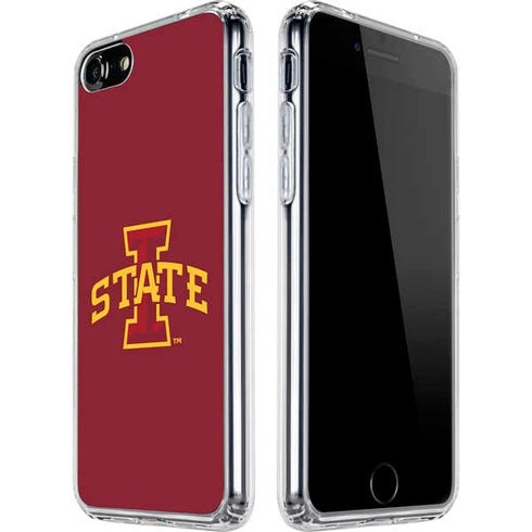 Iowa State University Primary Logo iPhone SE (2nd & 3rd Gen) Clear Case