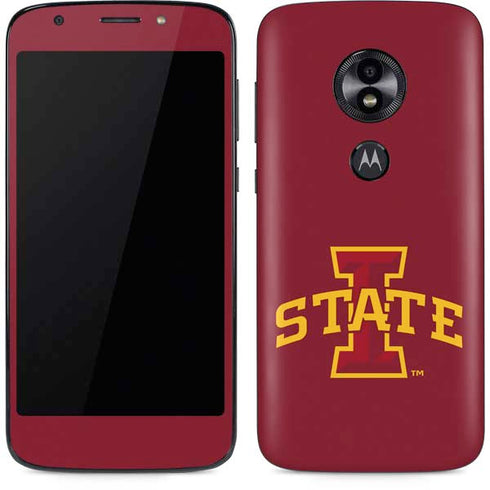 Iowa State University Primary Logo Moto E5 Play Skin