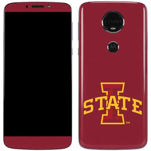 Iowa State University Primary Logo Moto E5 Plus Skin