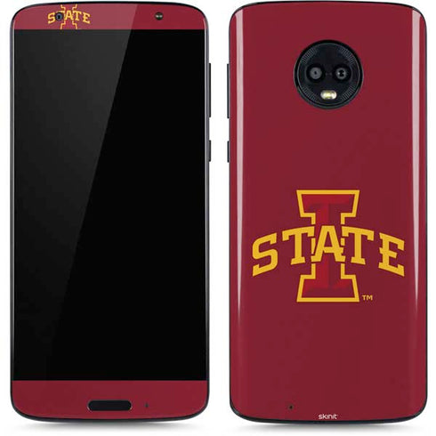 Iowa State University Primary Logo Moto G6 Skin