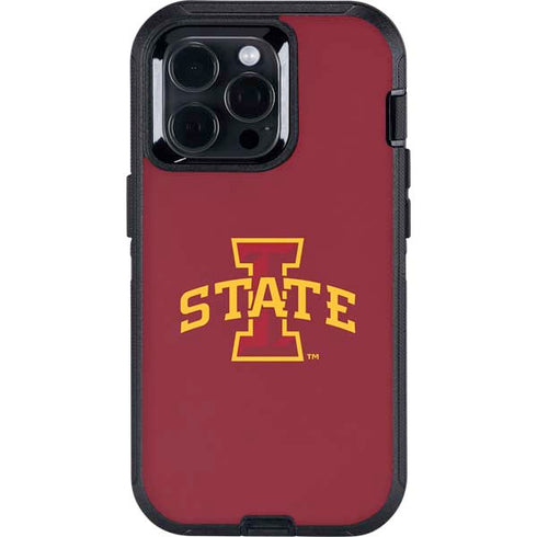 Iowa State University Primary Logo Otterbox Defender iPhone Skin