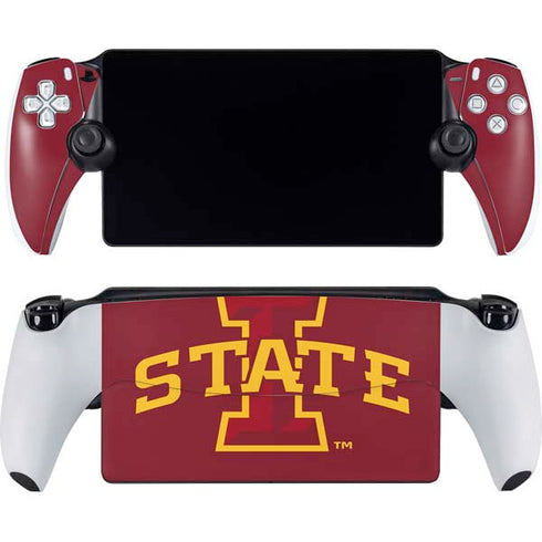 Iowa State University Primary Logo PlayStation Portal Remote Player Skin