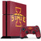 Iowa State University Primary Logo PS4 Console and Controller Bundle Skin