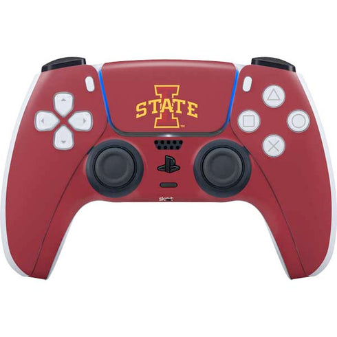 Iowa State University Primary Logo PS5 Controller Skin