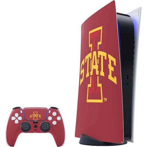 Iowa State University Primary Logo PS5 Digital Edition Bundle Skin