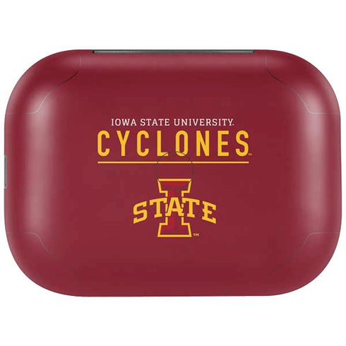 Iowa State University Athletic Text Amazon Echo Buds Skin