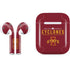 Iowa State University Athletic Text Apple AirPods 2 Skin