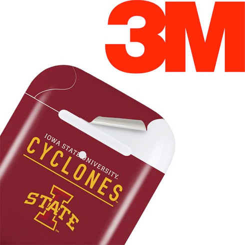 Iowa State University Athletic Text Apple AirPods 2 Skin