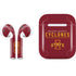 Iowa State University Athletic Text Apple AirPods Skin