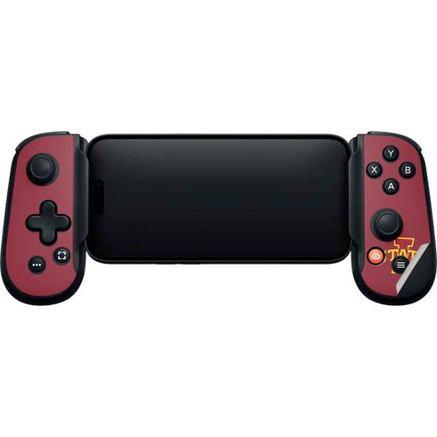 Iowa State University Athletic Text Backbone One for iPhone Game Controller Skin