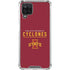 Iowa State University Athletic Text Galaxy A12 Clear Case