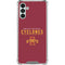 Iowa State University Athletic Text Galaxy A13 5G Clear Case