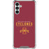Iowa State University Athletic Text Galaxy A13 5G Clear Case