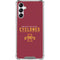 Iowa State University Athletic Text Galaxy A14 5G Clear Case