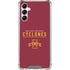 Iowa State University Athletic Text Galaxy A14 5G Clear Case