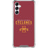 Iowa State University Athletic Text Galaxy A15 5G Clear Case