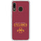 Iowa State University Athletic Text Galaxy A20 Clear Case