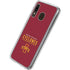 Iowa State University Athletic Text Galaxy A20 Clear Case