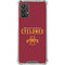Iowa State University Athletic Text Galaxy A32 5G Clear Case