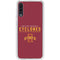 Iowa State University Athletic Text Galaxy A50 Clear Case