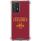 Iowa State University Athletic Text Galaxy A52 5G Clear Case