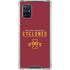 Iowa State University Athletic Text Galaxy A71 5G Clear Case