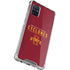 Iowa State University Athletic Text Galaxy A71 5G Clear Case