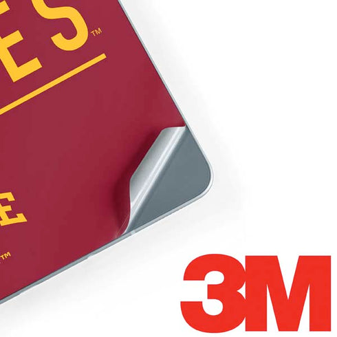 Iowa State University Athletic Text Galaxy Book 12in Skin