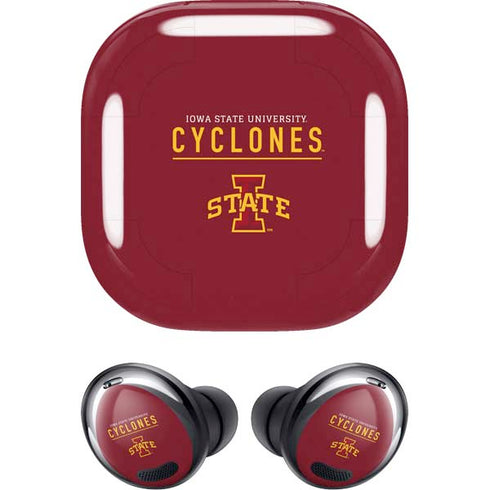 Iowa State University Athletic Text Galaxy Buds Pro Skin