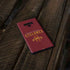 Iowa State University Athletic Text Galaxy Note 9 Skin