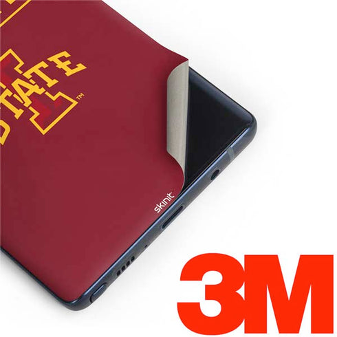 Iowa State University Athletic Text Galaxy Note 9 Skin