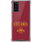Iowa State University Athletic Text Galaxy Note20 5G Clear Case