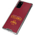 Iowa State University Athletic Text Galaxy Note20 5G Clear Case