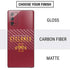 Iowa State University Athletic Text Galaxy Note20 5G Skin