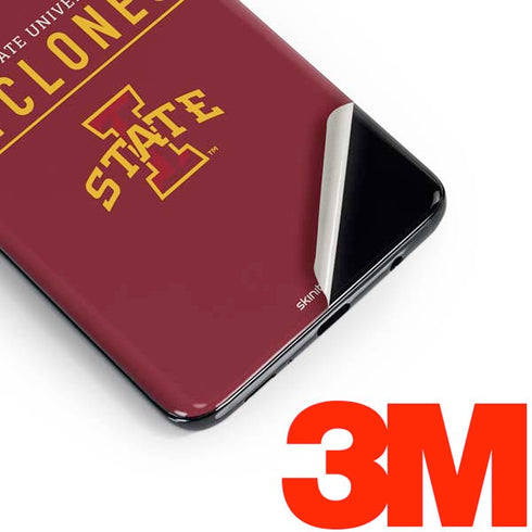 Iowa State University Athletic Text Galaxy S10 Plus Skin