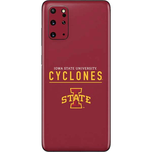 Iowa State University Athletic Text Galaxy S20 Plus Skin