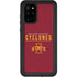 Iowa State University Athletic Text Galaxy S20 Plus Waterproof Case