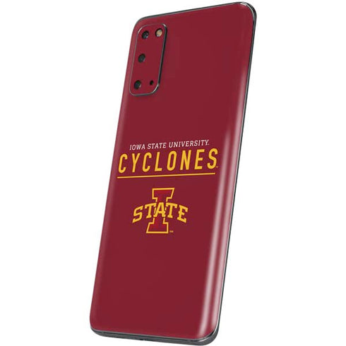 Iowa State University Athletic Text Galaxy S20 Skin