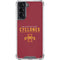 Iowa State University Athletic Text Galaxy S21 5G Clear Case