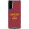 Iowa State University Athletic Text Galaxy S21 FE Clear Case