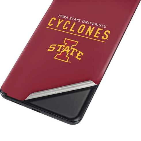 Iowa State University Athletic Text Galaxy S21 Plus 5G Skin