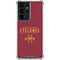 Iowa State University Athletic Text Galaxy S21 Ultra 5G Clear Case