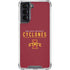 Iowa State University Athletic Text Galaxy S22 Clear Case