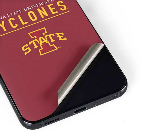 Iowa State University Athletic Text Galaxy S22 Plus Skin
